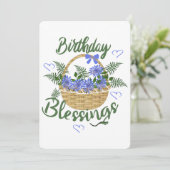 Birthday Blessings シーズンカード (スタンド正面)