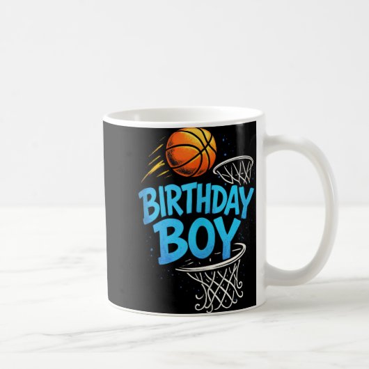Birthday Boy - Basketball Player Sports Fun Tank T コーヒーマグカップ (右)