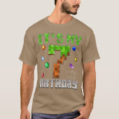 Birthday Boy Its My 7th Birthday Video Game Piel f Tシャツ (正面)