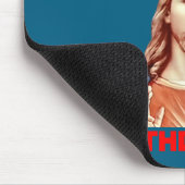 Birthday Boy Jesus Funny Christmas Party Hat Long マウスパッド (コーナー)