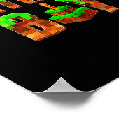 Birthday Boy Shirt Happy Birthday Video Game Xel K ポスター (角)