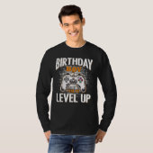 Birthday Boy Time to Level Up Video Game Birthday  Tシャツ (正面フル)