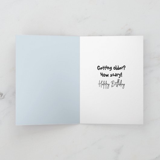 Birthday Bunny In a Deep Snowdrift カード (内部)