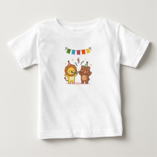 Birthday But Make It Iconic ベビーTシャツ (正面)