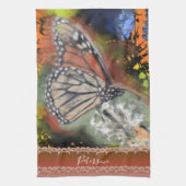 Birthday Butterfly キッチンタオル (縦)