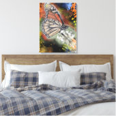 Birthday Butterfly Art Canvas Print キャンバスプリント (インサイチュ (寝室))