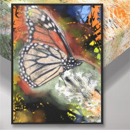 Birthday Butterfly Art Canvas Print キャンバスプリント