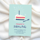 Birthday Cake  招待状