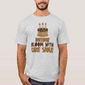 Birthday Cake Bliss Design Tシャツ (正面)