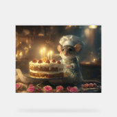 Birthday Cake by Fabulous Mice Baker アクリルサイン (正面)