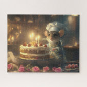 Birthday Cake by Fabulous Mice Baker ジグソーパズル (横)