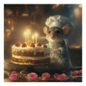 Birthday Cake by Fabulous Mice Baker ポスター (正面)