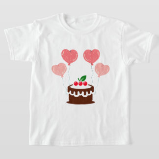 Birthday Cake  Printed Kid's Tシャツ