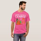 Birthday CampingThis Little Camper Is 5 Tシャツ (正面フル)
