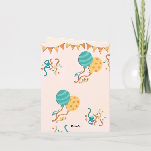 birthday card カード (裏面)