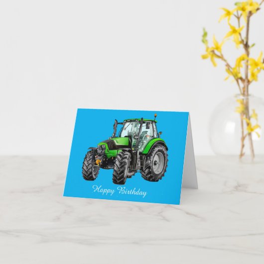 Birthday Card カード (黄色い花)