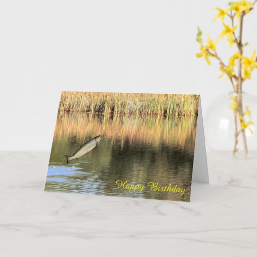 Birthday Card カード (黄色い花)