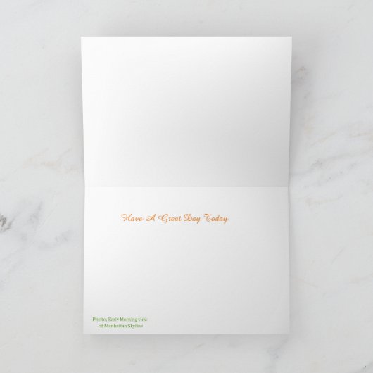 Birthday Card カード (内部)