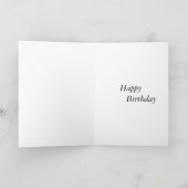 Birthday Card カード (内部)