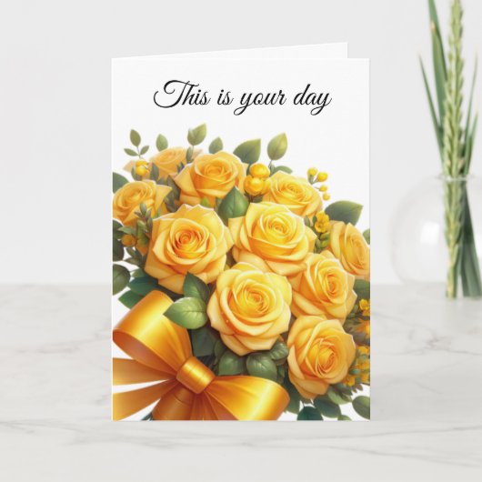 Birthday Card カード (正面)