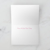 Birthday Card サンキューカード (内部)