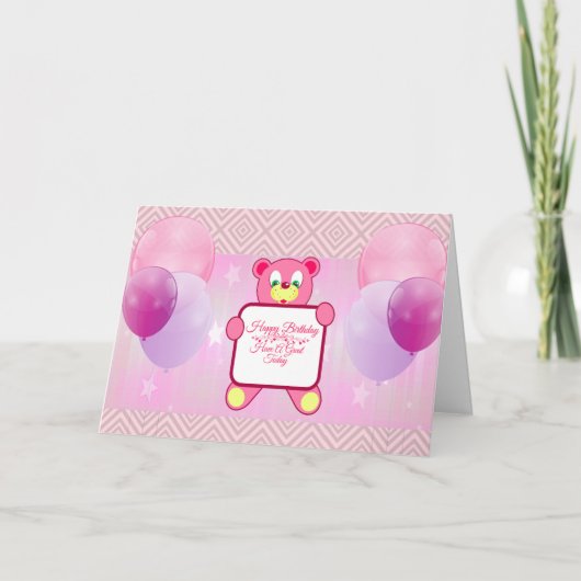 Birthday Card サンキューカード (正面)