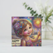 BIRTHDAY CARD ~ スイートガール ~ 港の花火 ~ (スタンド正面)