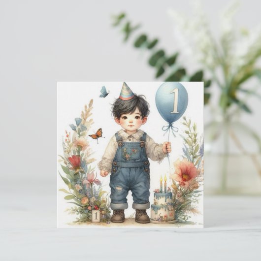 BIRTHDAY CARD ~ 1 Year Old Boy ~ (スタンド正面)
