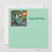 BIRTHDAY CARD ~ Contented Young Boy ~ (裏面)