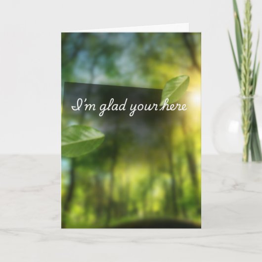 Birthday card for Anyone カード (正面)