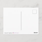 Birthday Card for Bird Lovers ポストカード (裏面)