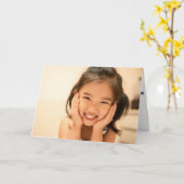 Birthday Card for Her beautiful special picture カード (黄色い花)