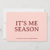 Birthday Card for Her, Custom Self-Love Gift Card シーズンカード (正面)