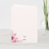 Birthday Card for Mom カード (裏面)