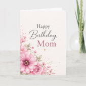 Birthday Card for Mom カード (正面)