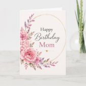Birthday Card for Mom カード (正面)