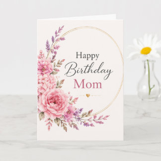 Birthday Card for Mom カード