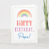Birthday Card for Pops カード (正面)