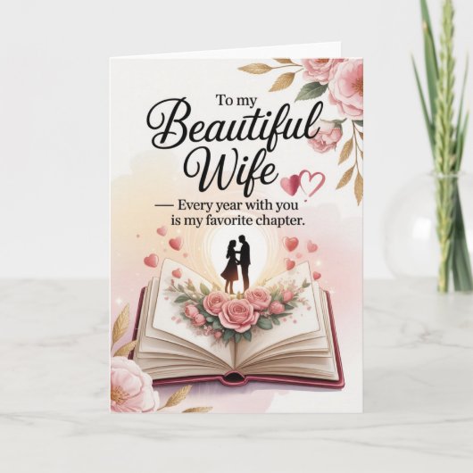 Birthday Card for Wife カード (正面)