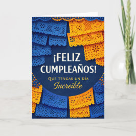 birthday card in spanish for men  カード