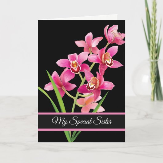 Birthday Card-My Special Sister Card カード (正面)