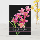 Birthday Card-My Special Sister Card カード (黄色い花)