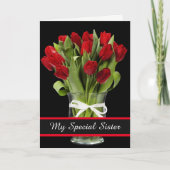 Birthday Card-My Special Sister Card カード (正面)
