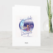 Birthday Card - Niece - Moonies Cutie Pie Fairies カード (裏面)