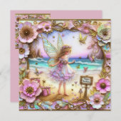 BIRTHDAY CARD ~ Pink Fairy ~  (正面/裏面)