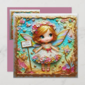 BIRTHDAY CARD ~ Sweet Fairy ~ (正面/裏面)