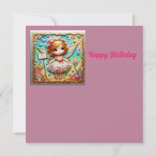 BIRTHDAY CARD ~ Sweet Fairy ~ (裏面)