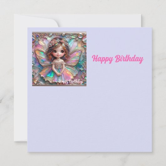 BIRTHDAY CARD ~ Sweet Fairy ~ (裏面)
