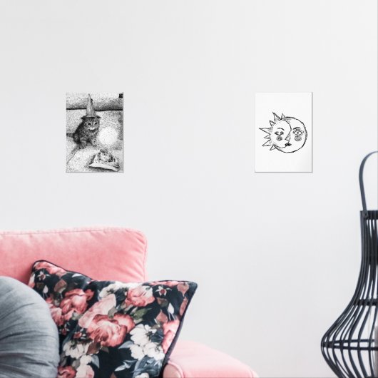 Birthday Cat & Sun and Moon (リビング)