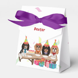 Birthday Cavalier King Charles Spaniel フェイバーボックス